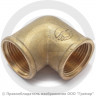 Уголок (угольник) латунный ВР (ВН) Ду-20 (3/4&quot;) LD