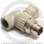 Кран PP-R Дн 20-1/2" НР (НАР) угловой для радиатора серый Pro Aqua