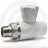 Кран PP-R Дн 20-1/2&quot; НР (НАР) прямой для радиатора белый VALFEX