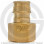 Муфта латунная для PE-X труб Дн 20-3/4" ВР (ВН) GX109 Giacomini