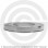 Фланец плоский нержавеющий без зеркала AISI 304 (CF8) 1-25-10/16 DIN 2576