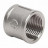 Муфта латунная ВР (ВН) Ду-25 (1&quot;) никель SantechSystems