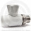 Кран PP-R Дн 25-1/2" НР (НАР) прямой для радиатора белый VALFEX