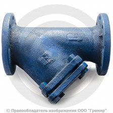 Фильтр магнитный сетчатый Y-образный чугунный фланцевый Ду-80 Ру-16 (Т<150°С) Мегастрой ФМФ