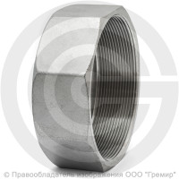 Заглушка нержавеющая AISI 304 6-ти гранная ВР (ВН) Ду-100 (4")