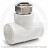 Тройник PP-R комбинированный белый с накидной гайкой Дн 20-1/2&quot; Pro Aqua